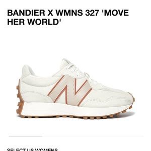 Bandier x new balance 327 move her world